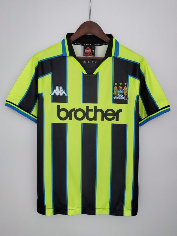 CAMISETA RETRO VISITA MANCHESTER CITY 1998-99