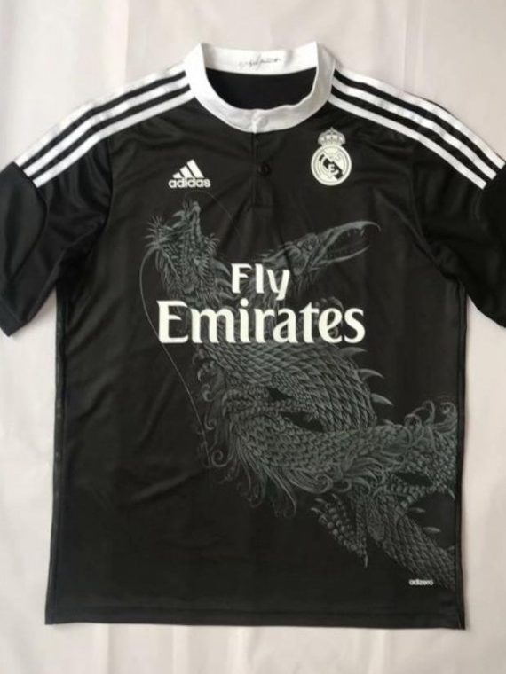 CAMISETA RETRO REAL MADRID TERCERA 2014 - 15