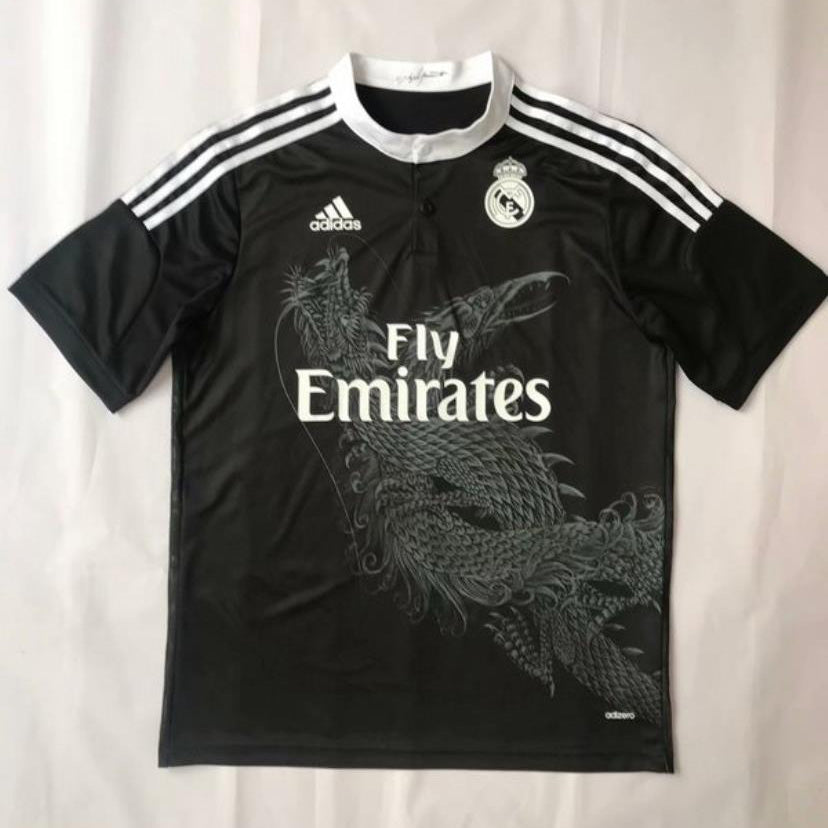CAMISETA RETRO REAL MADRID TERCERA 2014 - 15