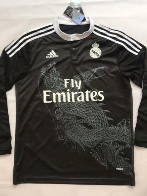 CAMISETA RETRO REAL MADRID TERCERA 2014 - 15