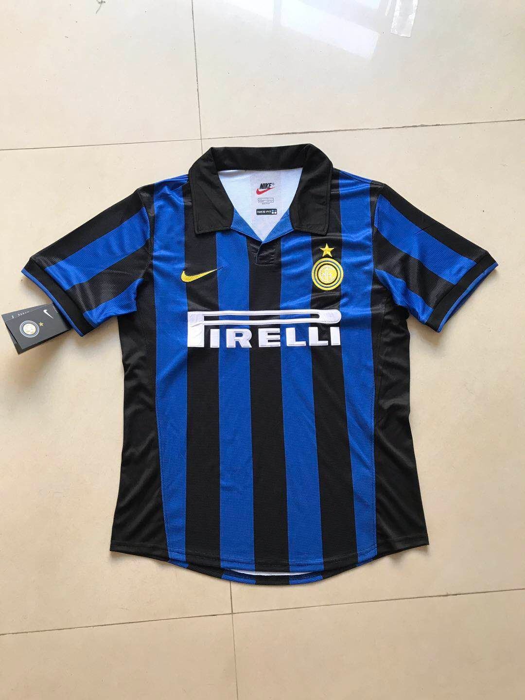 CAMISETA RETRO LOCAL INTER DE MILN 1998-99