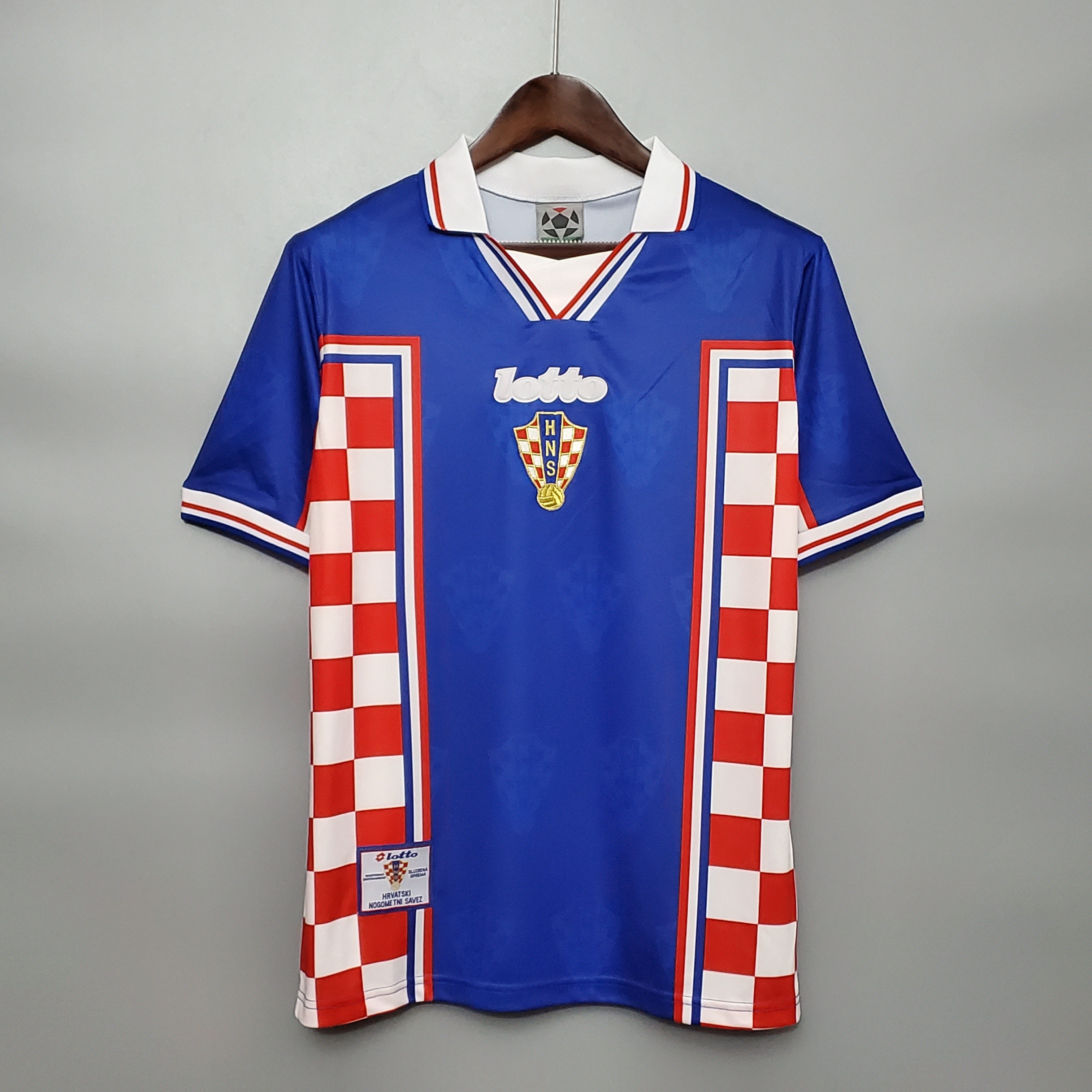 CAMISETA RETRO VISITA CROACIA 1998
