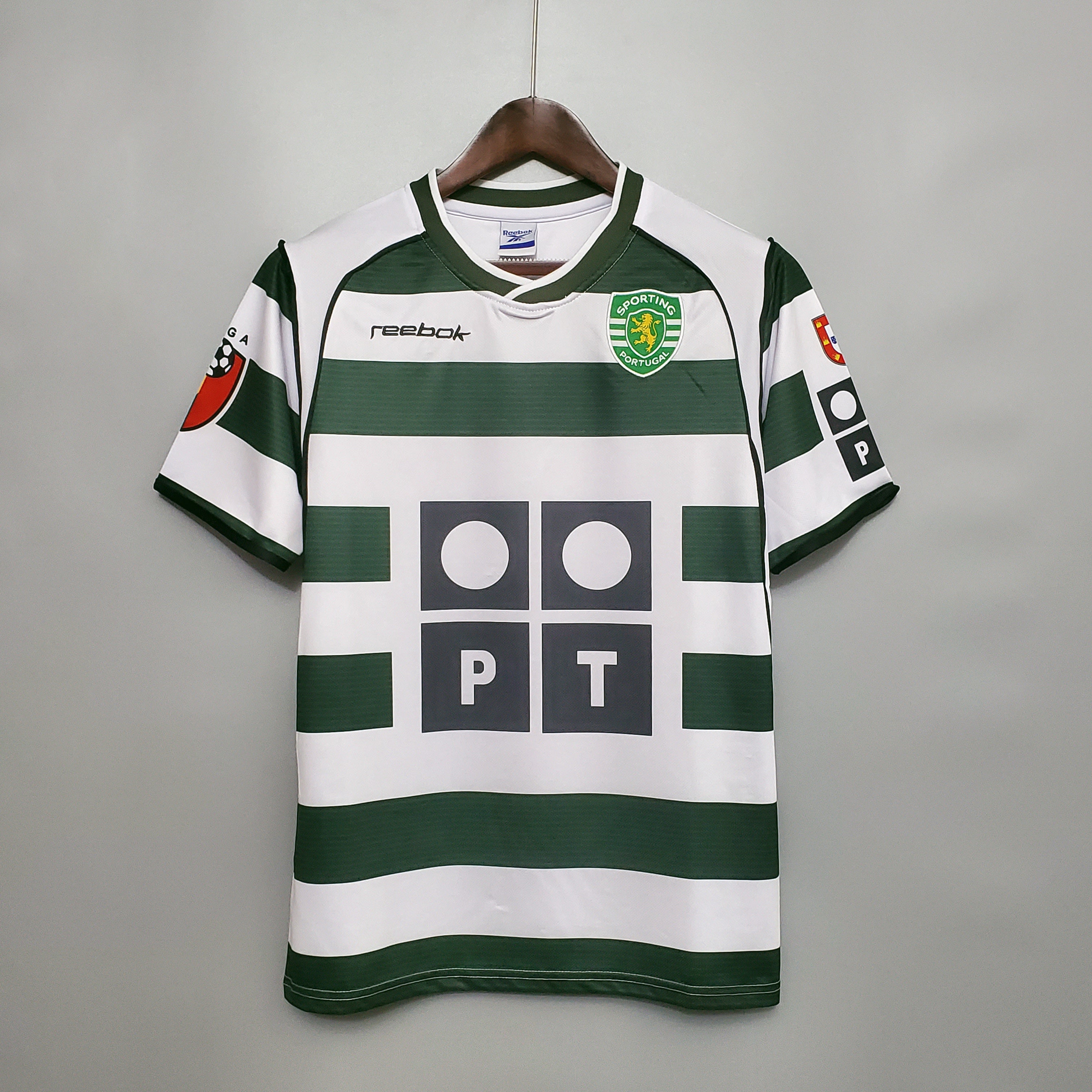 CAMISETA RETRO LOCAL SPORTING LISBOA 2002-03