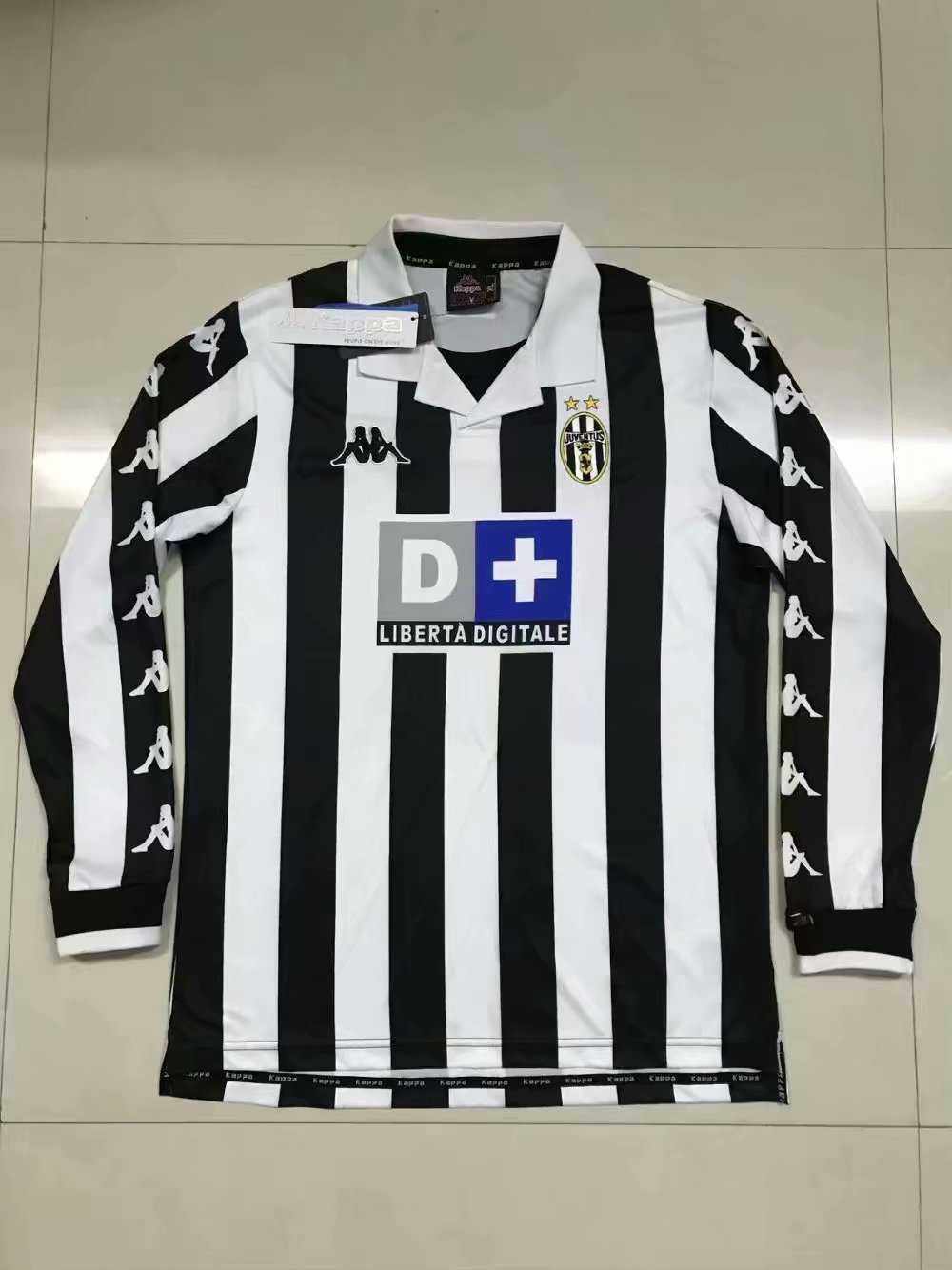 CAMISETA RETRO JUVENTUS LOCAL MANGA LARGA 1999 - 00