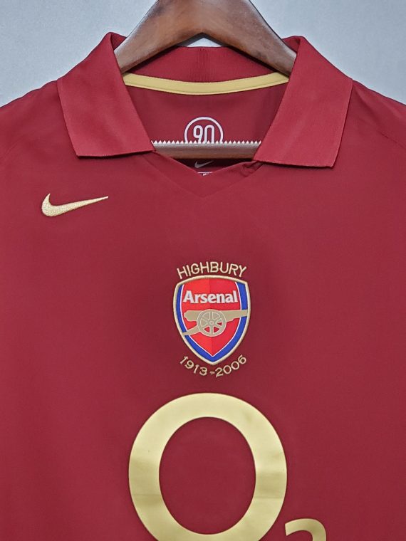 CAMISETA RETRO ARSENAL LOCAL 05 - 06