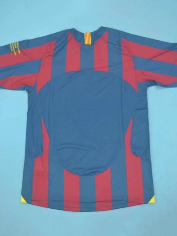 CAMISETA RETRO FC BARCELONA LOCAL 05 - 06