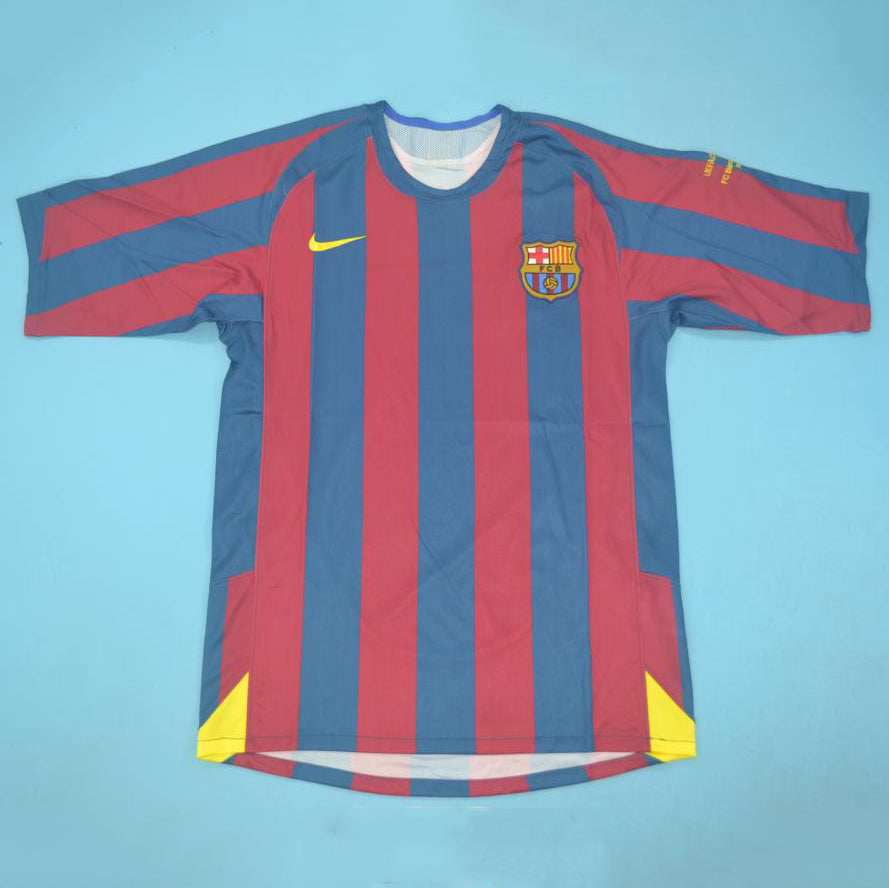 CAMISETA RETRO FC BARCELONA LOCAL 05 - 06
