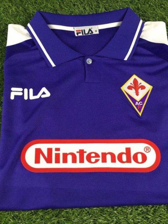 CAMISETA RETRO LOCAL FIORENTINA 1998 - 99