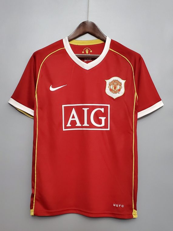 CAMISETA RETRO LOCAL MANCHESTER UNITED 2006 - 07