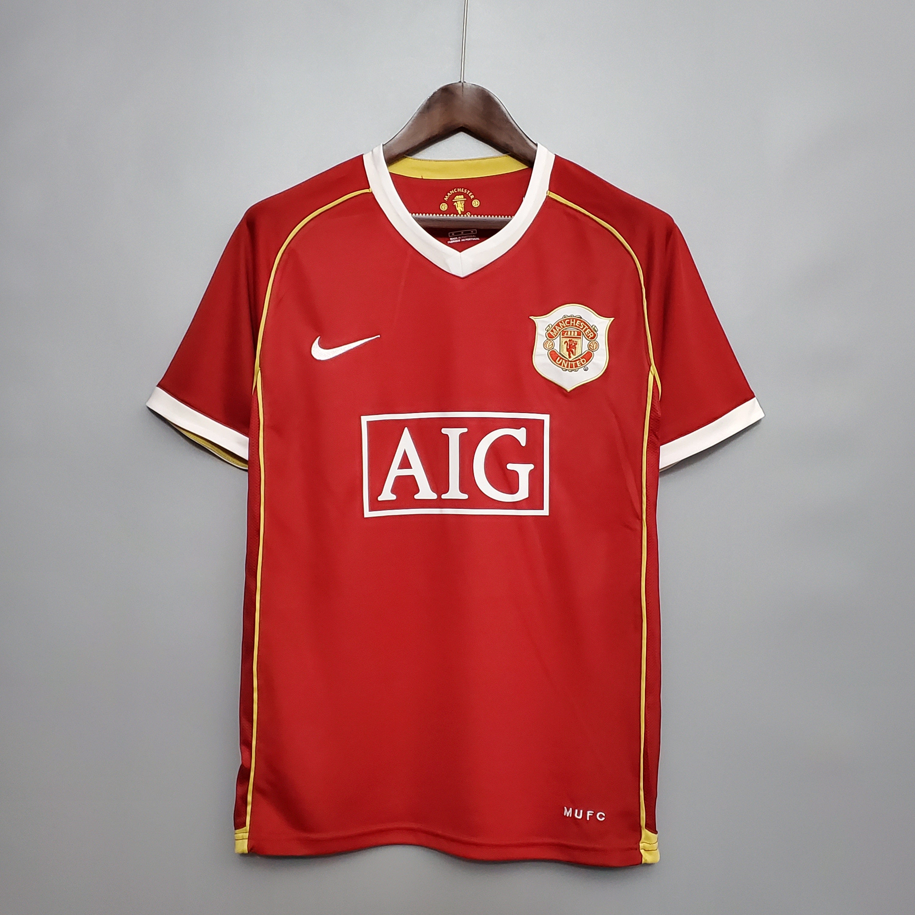 CAMISETA RETRO LOCAL MANCHESTER UNITED 2006 - 07