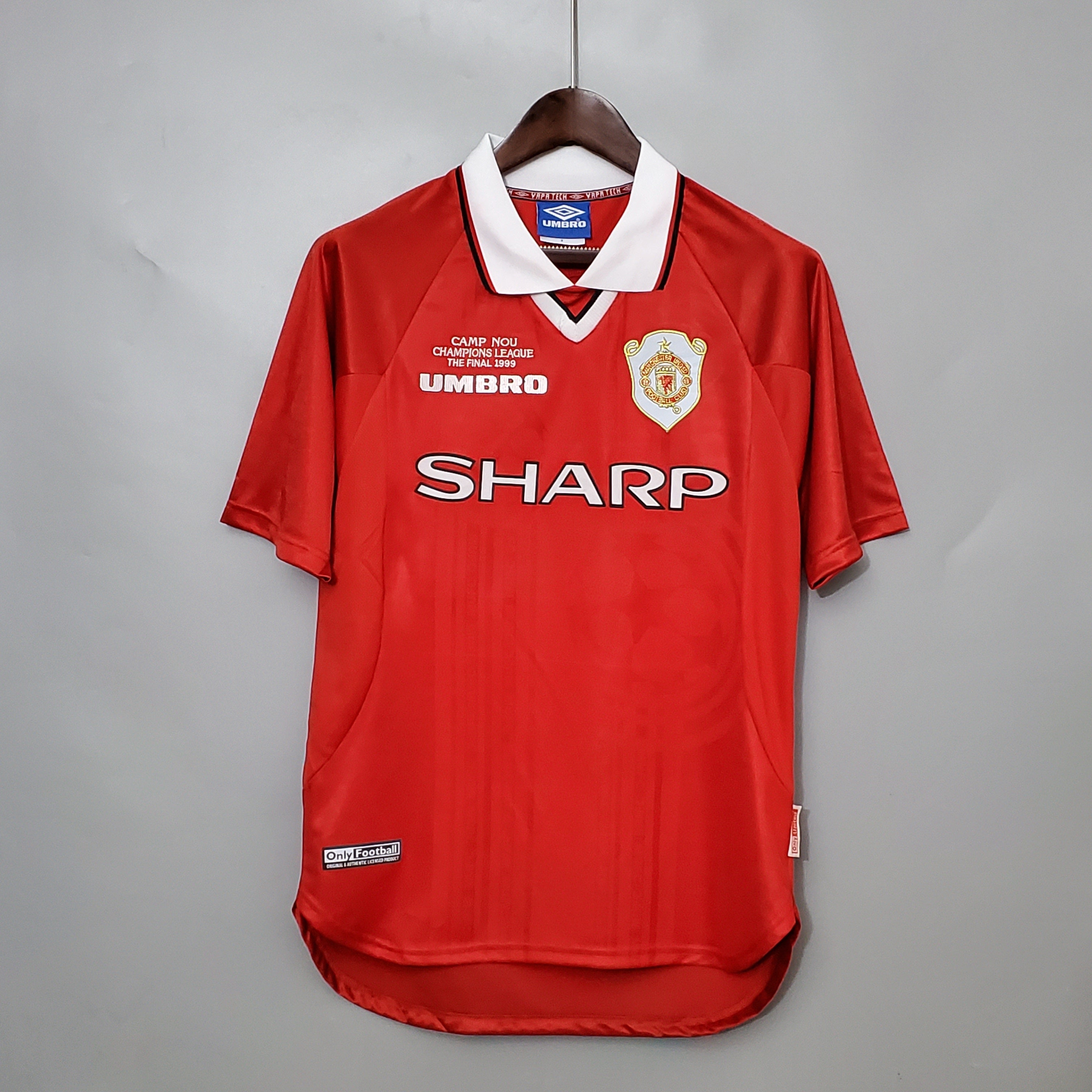 CAMISETA RETRO MANCHESTER UNITED LOCAL 99 - 00