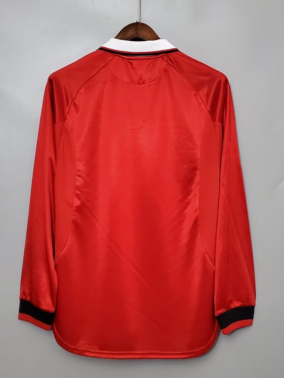 CAMISETA RETRO MANCHESTER UNITED LOCAL 99 - 00 MANGA LARGA