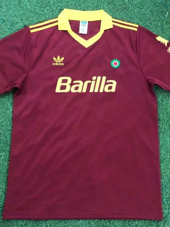 CAMISETA RETRO ROMA LOCAL 1991 - 92