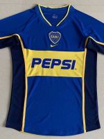 CAMISETA RETRO BOCA JUNIORS LOCAL 2002