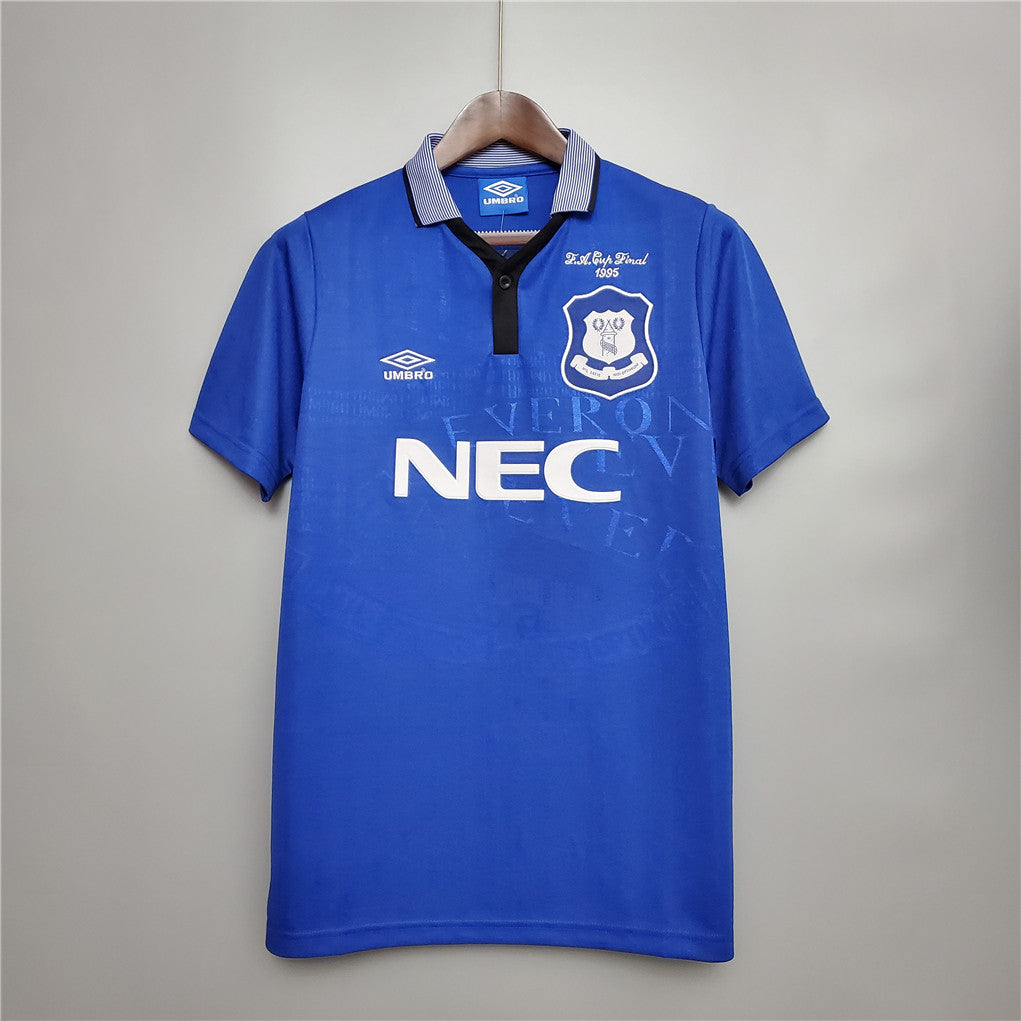 CAMISETA RETRO EVERTON FINAL FA CUP 1995