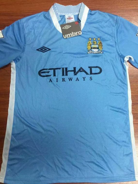 CAMISETA RETRO MANCHESTER CITY LOCAL 2011 - 12