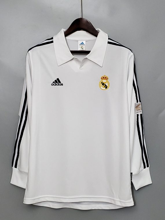 CAMISETA RETRO REAL MADRID LOCAL 2001 - 02