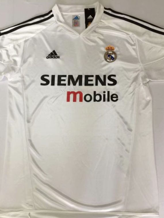 CAMISETA RETRO REAL MADRID LOCAL 2003 - 04