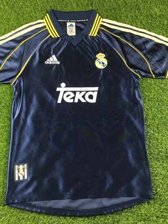 CAMISETA RETRO REAL MADRID TERCERA 1998 - 99