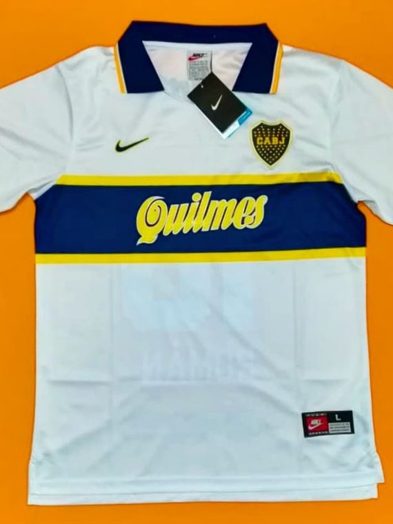 CAMISETA RETRO BOCA JUNIORS VISITA 96 - 97